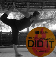 # 30: Am 30. Tage aufgefahren in den Yogahimmel...